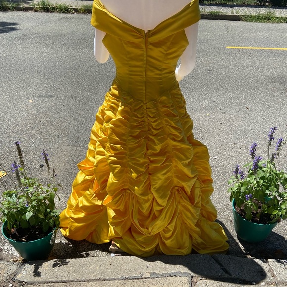 Gold Belle Dress from “Beauty & the Beast” (custom) - Picture 5 of 5